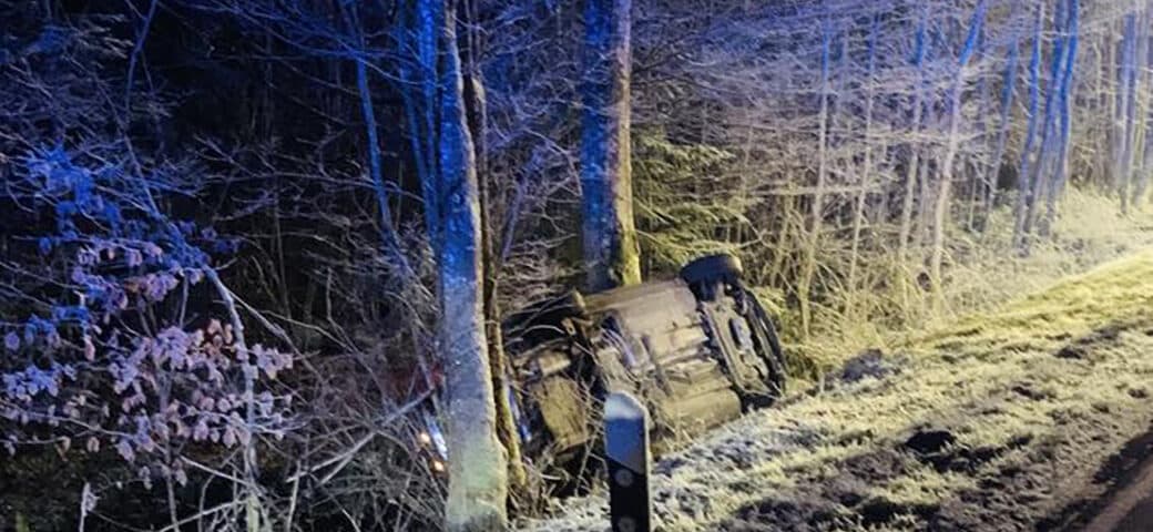 Verkehrsunfall Spiegelberg, Feuerwehr Spiegelberg